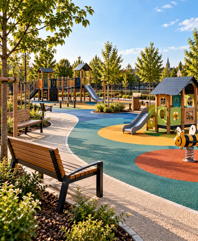 Aire de jeux du parc Saint-Quentin - Beauvais